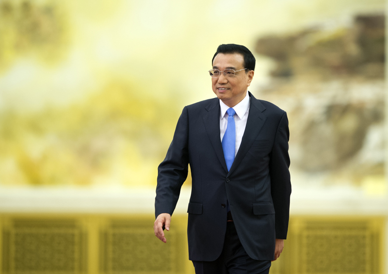 3月15日，國務(wù)院總理李克強(qiáng)在北京人民大會堂與中外記者見面，并回答記者提問。新華社記者 謝環(huán)馳 攝