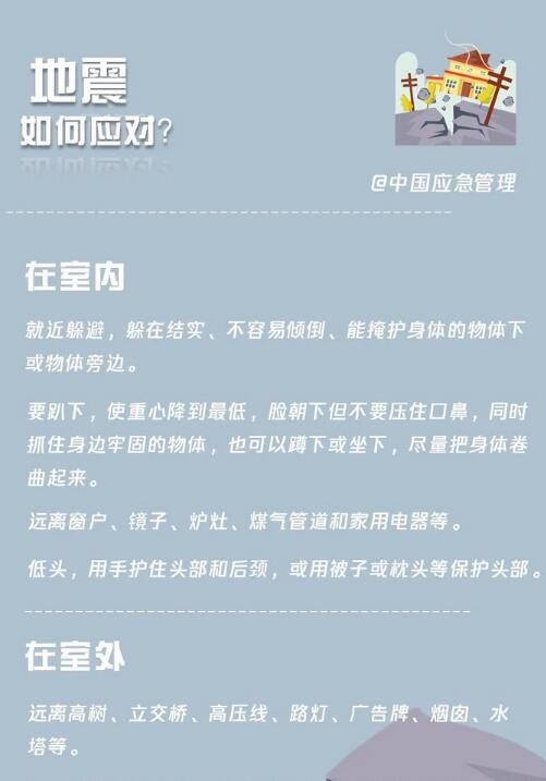 地震如何應(yīng)對？