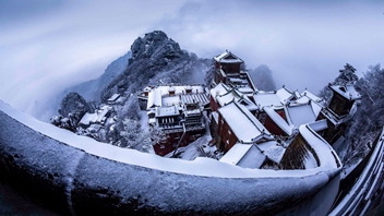 追夢足跡｜武當：云繞仙山，雪落紫金