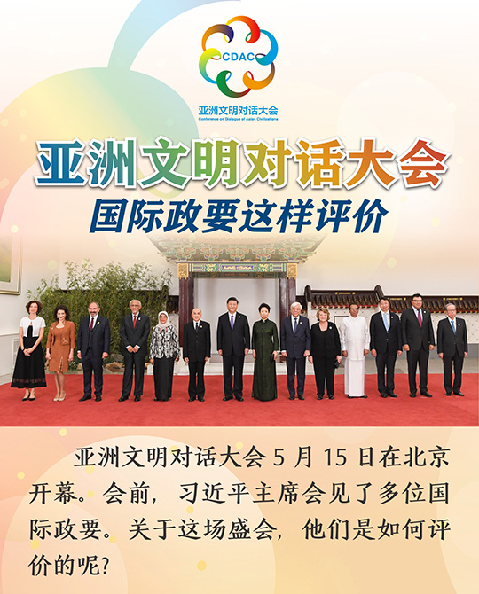 亞洲文明對(duì)話大會(huì)，國際政要這樣評(píng)價(jià)