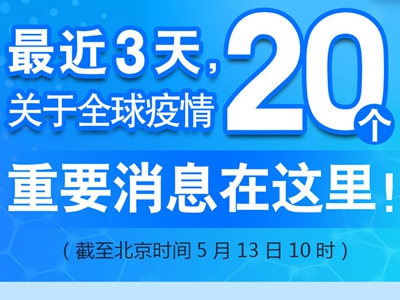 【圖解】最近3天，關(guān)于全球疫情20個重要消息在這里！